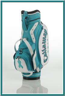 Callaway commemorative teal golf bag