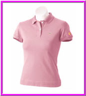 Birdies for Breast Cancer Lacoste polo shirt