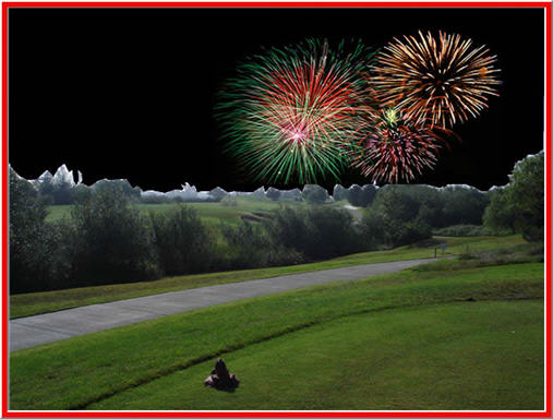 glen annie new year fireworks